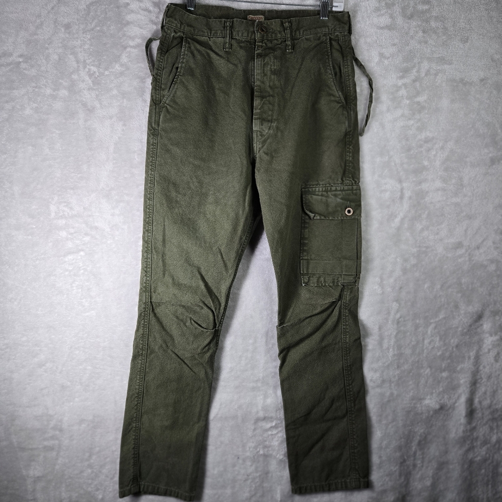Kapital Mens Cargo Pants Size 2 Actual Measurements 31x30 Made In Japan Military